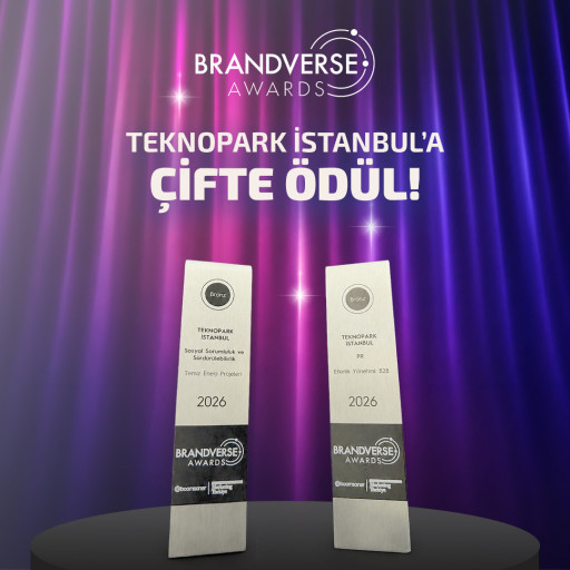 Teknopark İstanbul'a Brandverse Awards'tan İki Bronz Ödül